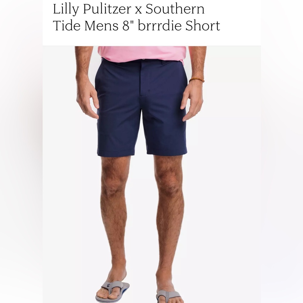 NWT- Lilly Pulitzer x Southern Tide 8” Shorts